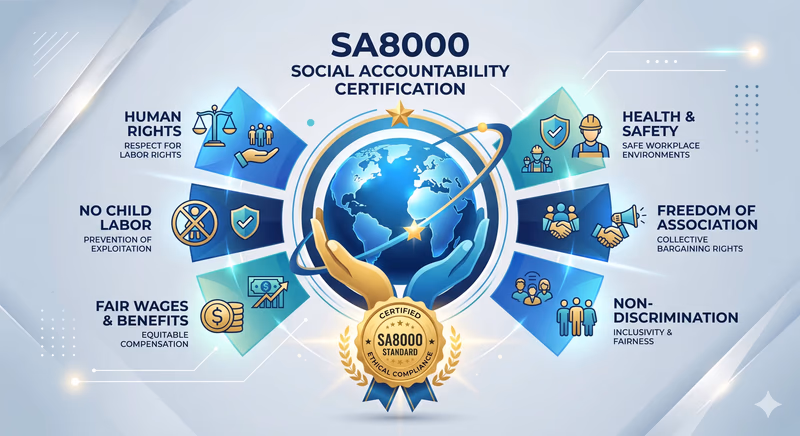 SA8000 Social Accountability Ethics Human Rights Workspace