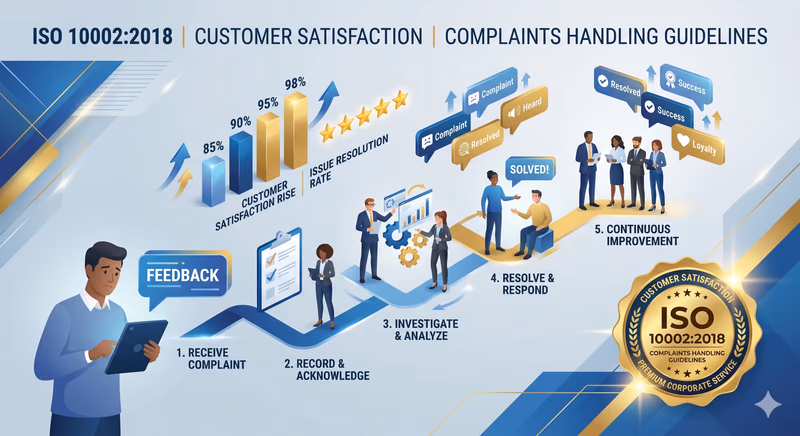 ISO 10002 Customer Satisfaction Complaints Handling Seal