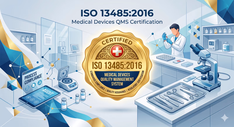 ISO 13485 Medical Devices QMS Sterile Laboratory Setup