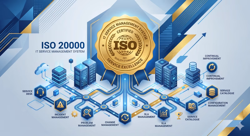 ISO 20000 IT Service Management Systems ITSMS Certificate