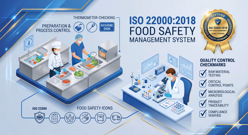 ISO 22000 Food Safety Management Systems FSMS Certificate