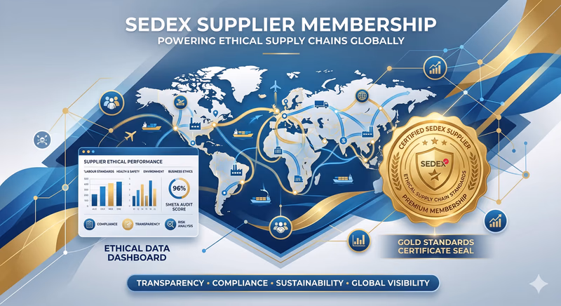 SEDEX SMETA Ethical Supply Chain Mapping Diagram